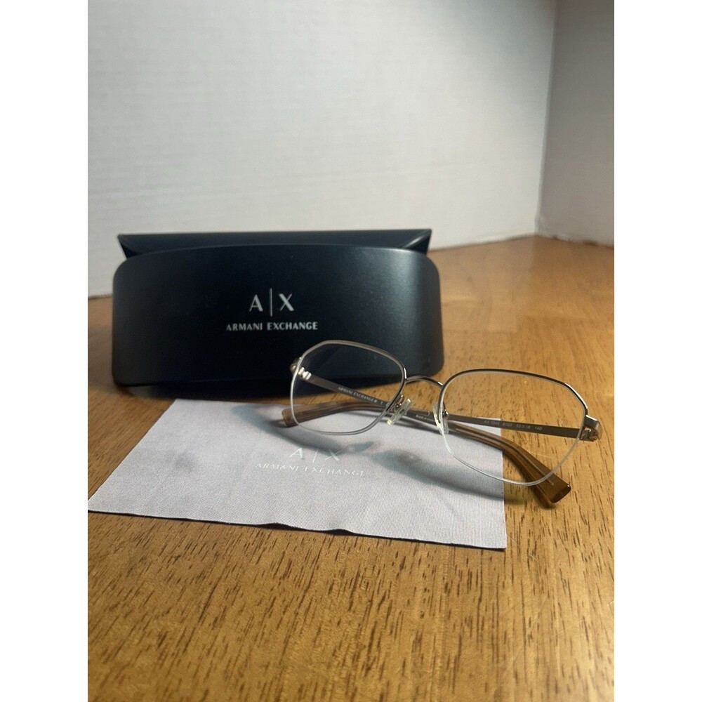 Armani Exchange Eyeglasses, Frames Only, AX1045 6103 Rose Gold, 53-18-140, Metal